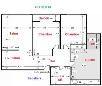 شقة (برطما) للبيع في المحمدية - 83 م²