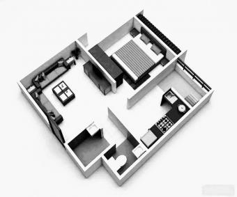 شقة (برطما) للكراء في الدار البيضاء - 47 م²