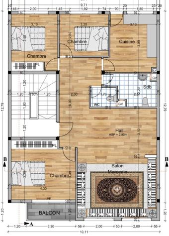 Apartment  4 pieces 129 m² - Photo 0